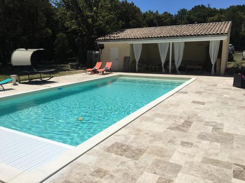 Swimming pool, gite la magnanerie in Réauville