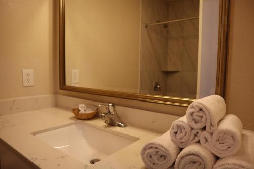Capri Motel Santa Cruz Beach Boardwalk - 샤워실