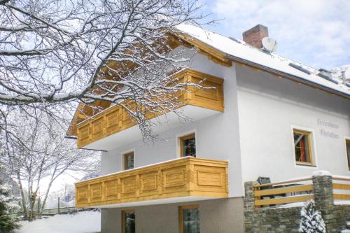 Viesnīcas āriene, Ferienhaus Christine Bauer in Hintergöriach
