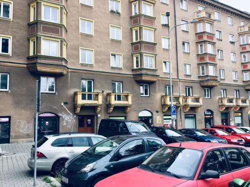 Exterior view, Apartment Poruba STREET VIEW in Poruba