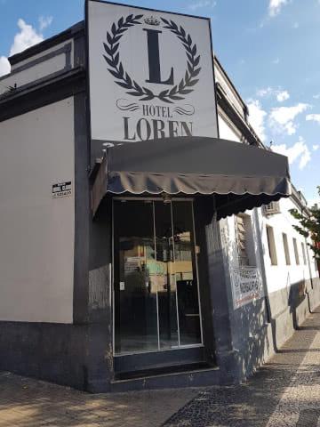 A szálláshely kívülről, Hotel Loren in Bauru