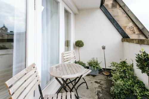 ระเบียง/ชานเรือน, โรงแรม เดอ สก็อตส์แมน (The Scotsman Hotel) in เอดินบะระ