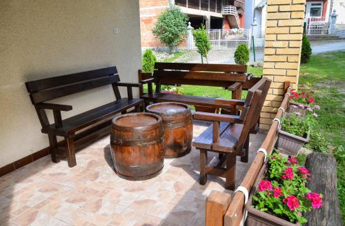 شرفة/ تراس, Kuca za odmor Radovanovic in Trucevac