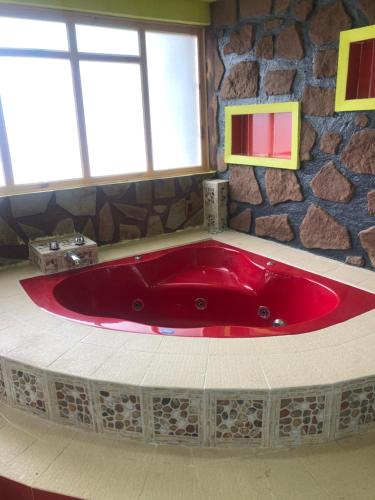 Badestamp, Rancho los Alebrijes Zacatlan in Zacatlan sentrum