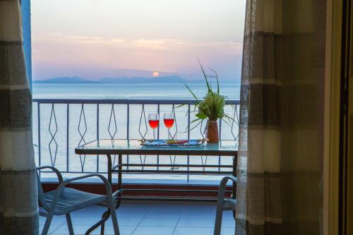 Balcony/terrace, Sunset Apartments in Perdika