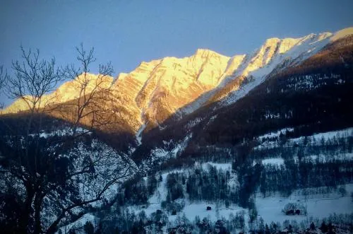 Arve in Bitsch, Schweiz