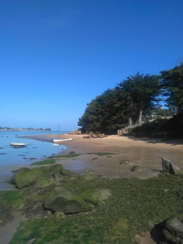 Maison en bord de littoral, 3 ch, 5 pers