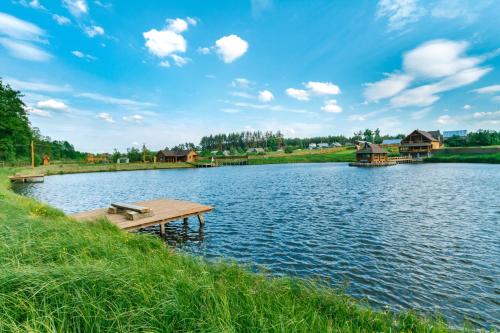 GuestHouse on the Lake with Bathhouse 70 km from Kiev