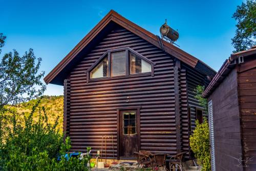 *2 bdr log house /mountains/Queen bed/fireplace