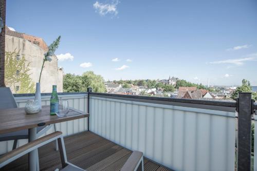 Balkon/Terrasse, Boardinghouse Flensburg - by Zimmer FREI! Holidays in Flensburg
