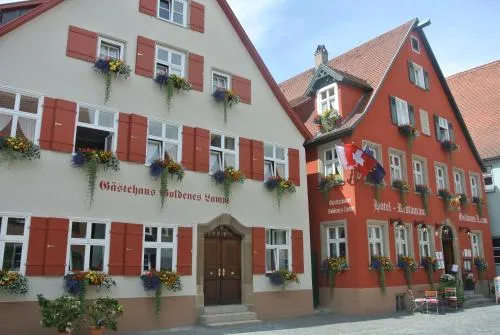 Hotel-Restaurant Goldenes Lamm in Dinkelsbühl, Deutschland
