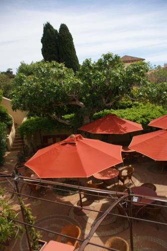 View, Auberge des Glycines in Porquerolles