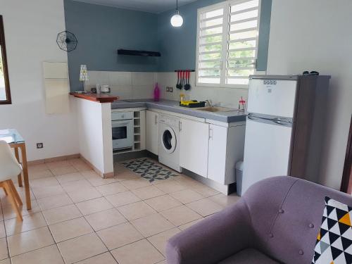 kuhinja, La Maison des Plages - Jusqu'à 6pers (La Maison des Plages - Jusqu'a 6pers) in Remire-Montjoly