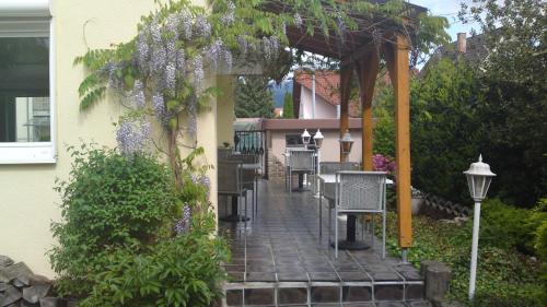 Erkély/terasz, H41 Inn Hotel Garni Freiburg in Gundelfingen