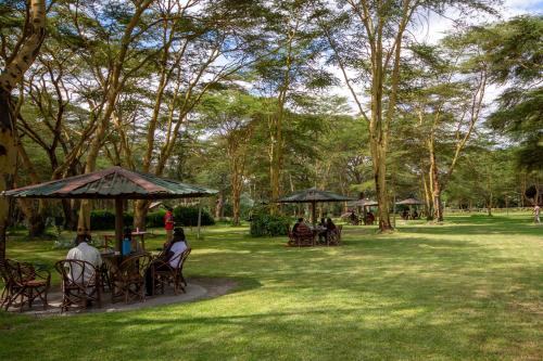 Garden, Lake Naivasha Crescent Camp in Naivasha