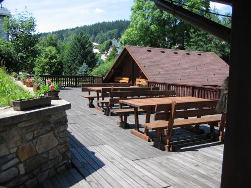 Terraza/balcón, Pension Samohel in Rokytnice nad Jizerou