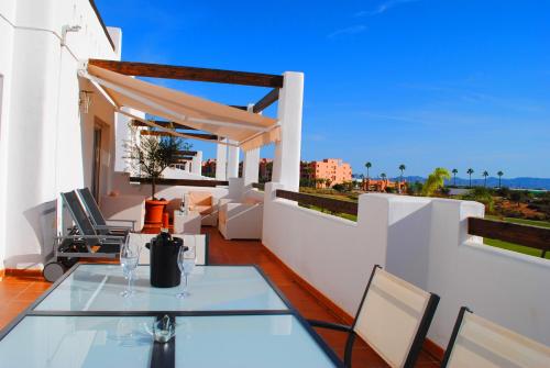  Penthouse Mar Menor Golf Resort - Stylish, Bright, Pension in Torre-Pacheco bei La Palma