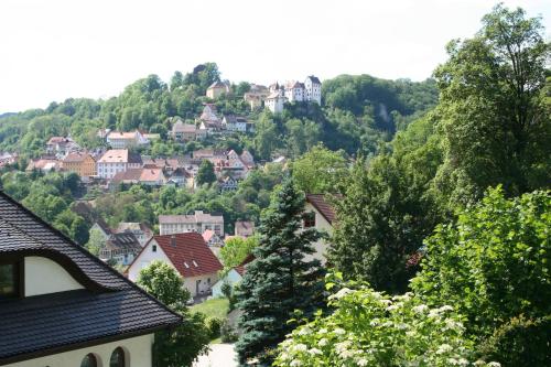 View, Maison au soleil in Egloffstein