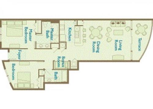 1905 - 2B/2 Bath With Bunks -New unit completely renovated December 2017! - image 4