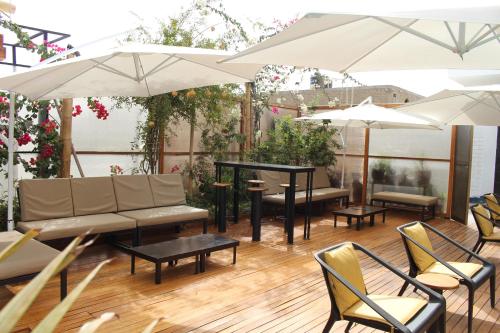 Kert, Hotel Miramar in Huarmey