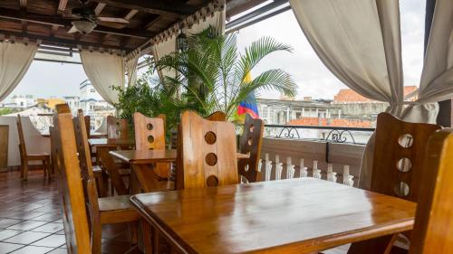 Restaurant, Hotel Don Pedro De Heredia in Cartagena