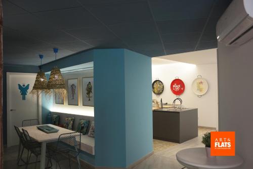 Bar/Lounge, Art&Flats Hostel in Ciutat Vella (City Center)