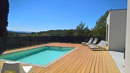 Villa piscine Sud France - Location saisonnière - Verzeille