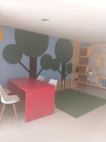 共用Lounge/電視區, Apartamento 2 quartos a 4 minutos do mar de Maceió (Apartamento 2 quartos a 4 minutos do mar de Maceio) in 聖若熱