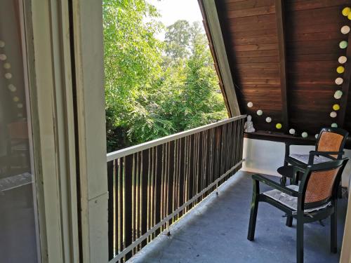 陽台/露台, HR Townhouse Honigbach in 科埃斯費爾德