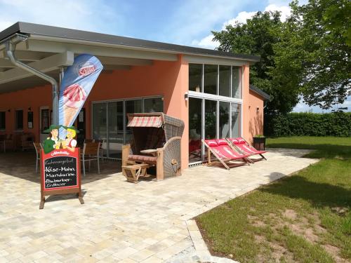 Restorāns, Die Galerie - Ferienwohnung in Merkendorf (Bavaria)