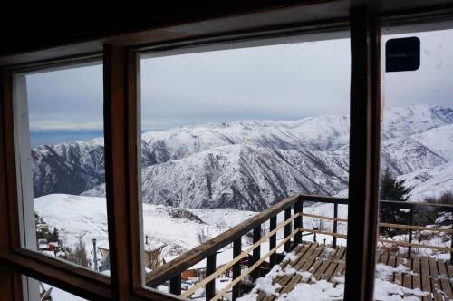 Balkons/terase, Cordillera Hostel in Farellones