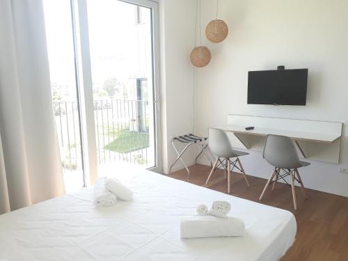 Camera doppia, balcone