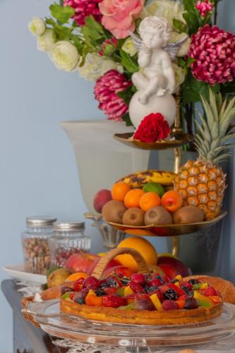 Essen und Erfrischungen, Maison d'hôtes de charme La Rose de Ducey près du Mont Saint Michel (Maison d'hotes de charme La Rose de Ducey pres du Mont Saint Michel) in Ducey