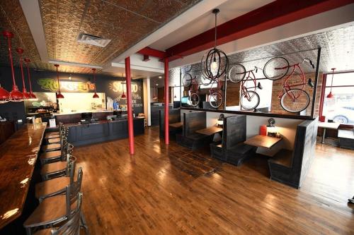 Restaurant, Crosby Lofts in Aitkin