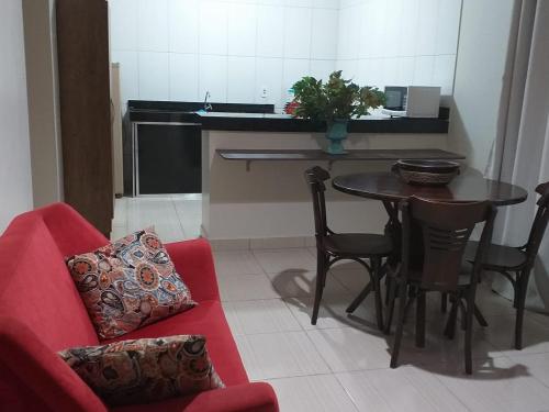 مطبخ, CALDAS NOVAS RESIDENCE - Inclui um ingresso por pessoa em Parque Aquatico in Vila Sao Jose