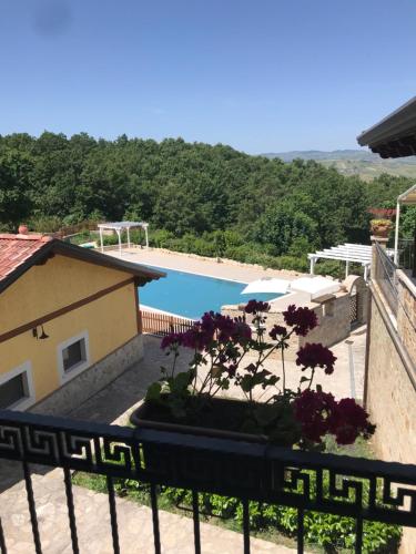 Balkons/terase, Agriturismo La Dimora dei Cavalieri in Vaglio Basilicata