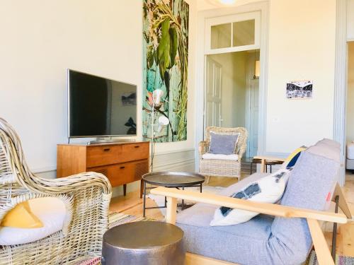  1bedroom apartment with an exclusive design in Porto