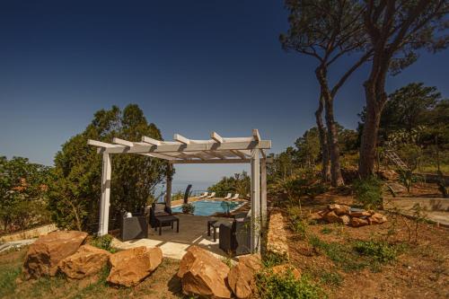 cefalù nest pool house terrace sea view