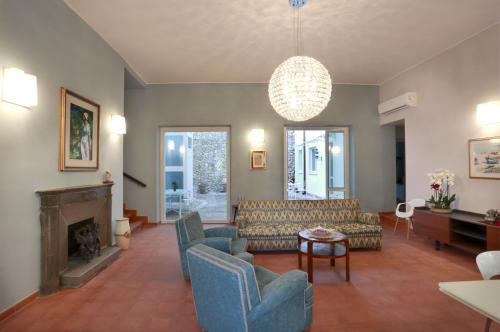 gedeelde lounge/tv-ruimte, Dimora Villa Serena Porto Selvaggio in Santa Caterina