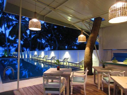 Restaurante, Mawella Beach Resort in Tangalle