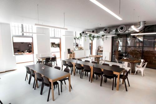 Restaurante, HI Liege Hostel in Lieja