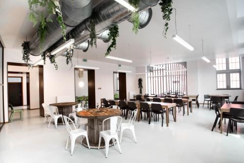 Restaurante, HI Liege Hostel in Lieja