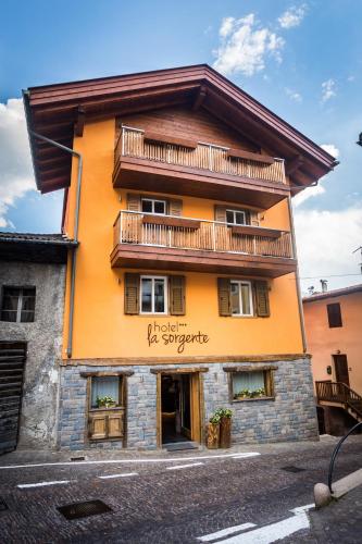 A szálláshely kívülről, Hotel La Sorgente in Tesero