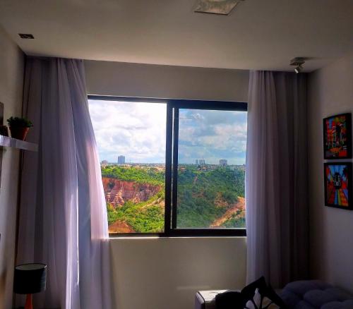 共用Lounge/電視區, Apartamento 2 quartos a 4 minutos do mar de Maceió (Apartamento 2 quartos a 4 minutos do mar de Maceio) in 聖若熱
