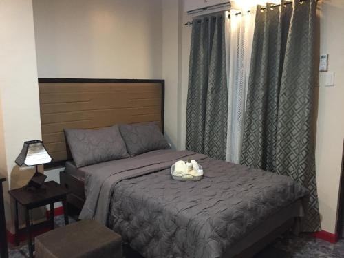 1 double bed
