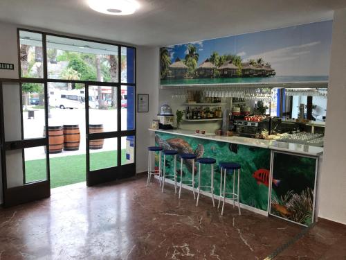 Étterem, Hotel Playa San Cristóbal (Hotel Playa San Cristobal) in Almunecar