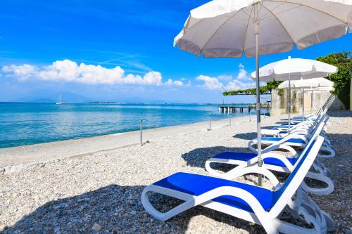 Strand, Lido International in Desenzano del Garda