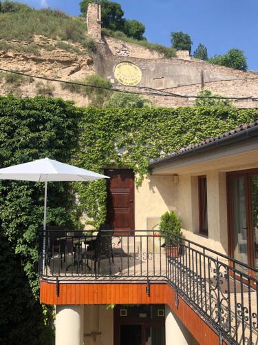 Balcony/terrace, Boutique Hotel Atrium in Esztergom