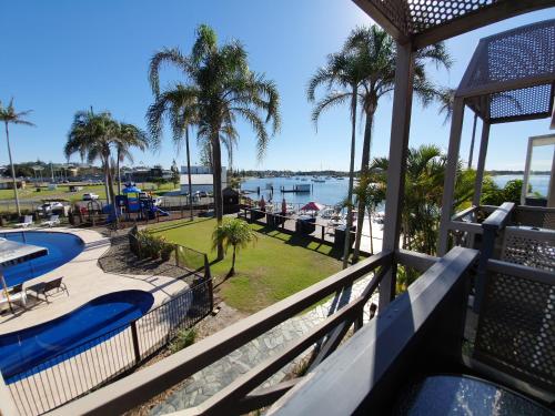 Balcony/terrace, Waters Edge Port Macquarie Hotel in Port Macquarie