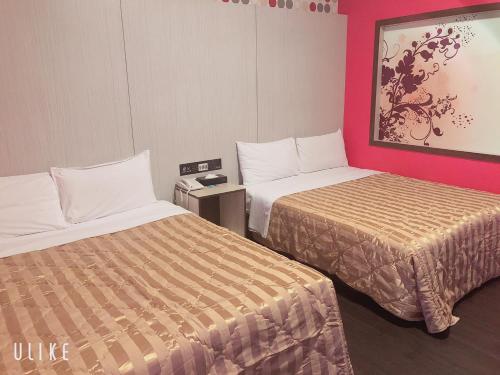 Flower leisure motel in Zhongpu Township